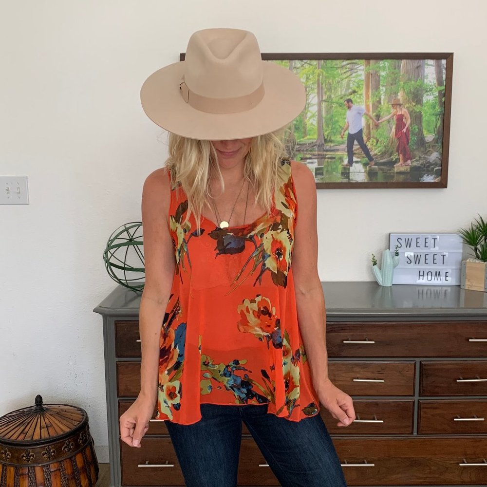 Flowy Floral Tank